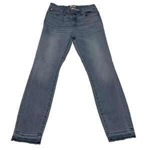 J. Crew Women's Jeans Sz 27 Blue Light Wash Skinny Crop